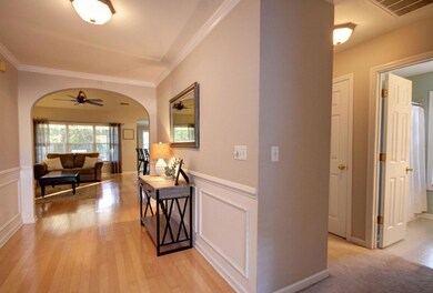 Foyer to hallway
