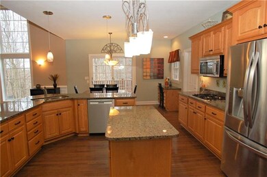 Generous granite counter tops, a plethora of custo