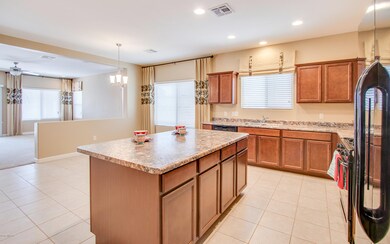 Kitchen Opens to the Great Room