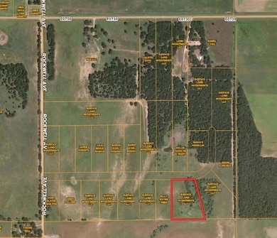 Aerial map of property and surrounding area