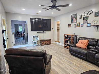 Sunken family room