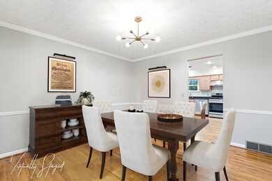 Staged Dining Room