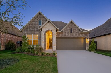 Charming brick and stone exterior and 2-car garage