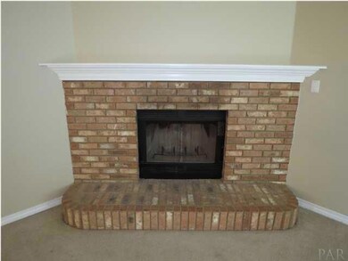 RAISED HEARTH FIREPLACE