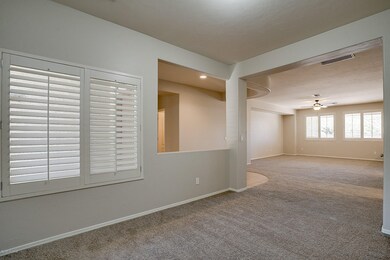 Extra room off living room.