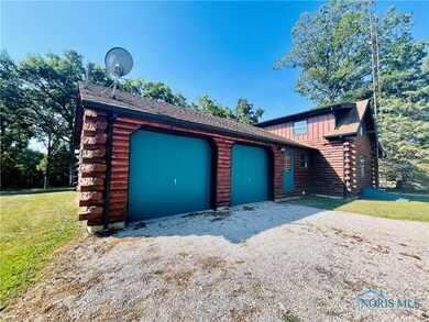 Two car attached garage