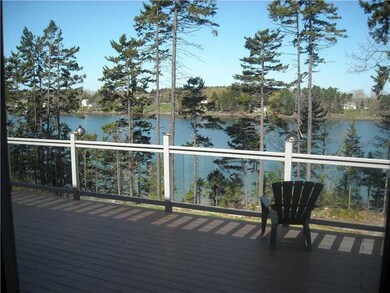 Exterior Front. Extra Large Deck