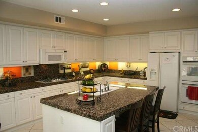 slab granite counters and center island