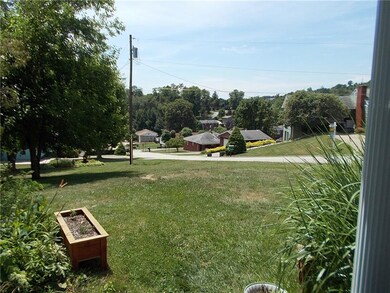 View from front porch. Nice neighborhood!