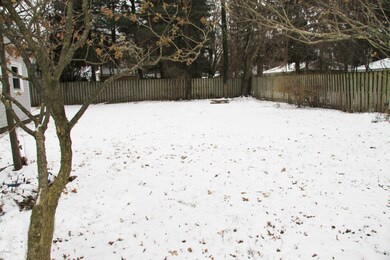 Fenced -in private yard