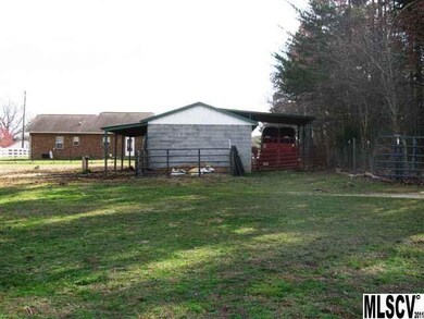 Barn and pasture