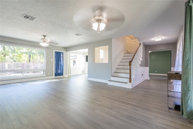 Flowing floorplan and large windows create a light and airy feel throughout!