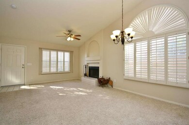 Dining Room / Living Room w/ Fireplace