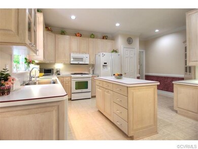 Chef's kitchen complete with a large center island