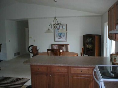 Dining Room Dining Area  Adjacent To Kitchen For E