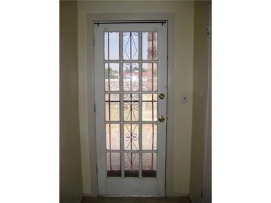 exit on hallway to backyard