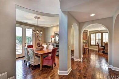 The view from the entry -- the formal dining room 
