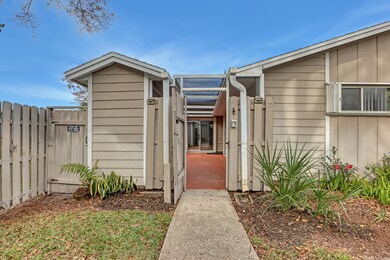Front of condo