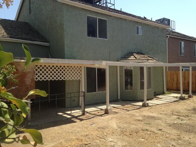 Rear of house