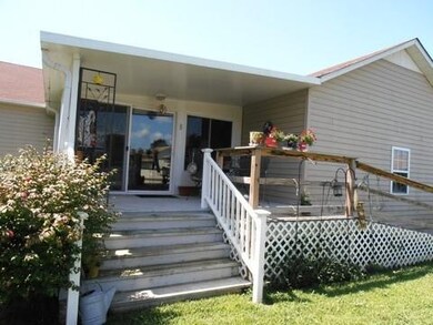 Rear View/Covered Deck