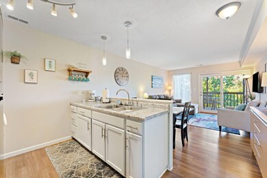 Kitchen to Dining/Living Room