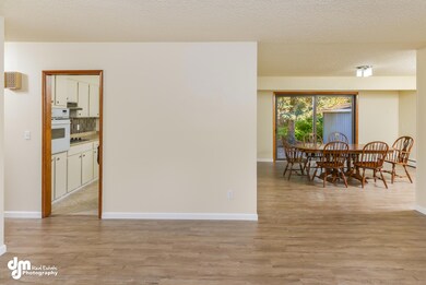 Living Room to Dining Area & Kitchen