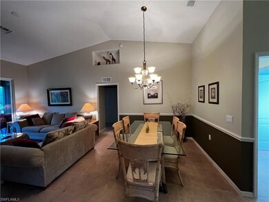 Living dining area