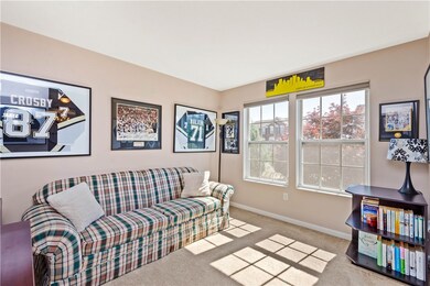 First floor den. Perfect for a home office space.