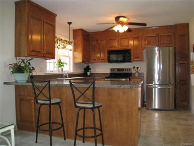 Beautiful Kitchen with Stainless Appliances.