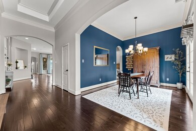 The engineered hardwoods add beautiful warmth throughout the home.