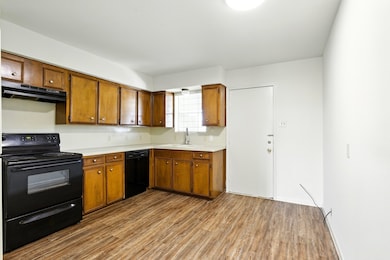 Large Kitchen with Wood Cabinets