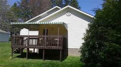 509 Harrison Ave Rear with covered deck