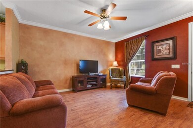 Warm and elegant living