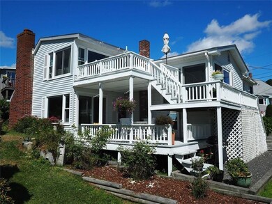 Ocean side of home