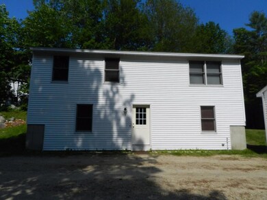 Side view of the home that is...
