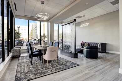 Waiting room  at the entrance of the complex