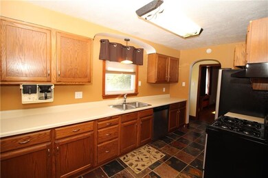 Beautifully Updated Kitchen w/ Attractive Slate Fl