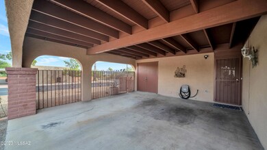 Carport with access into home