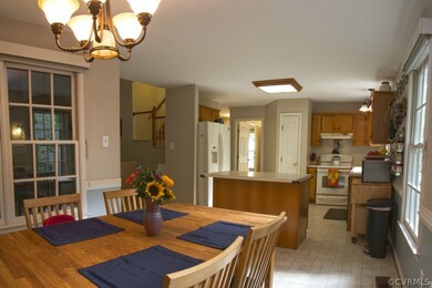 Freshly painted kitchen