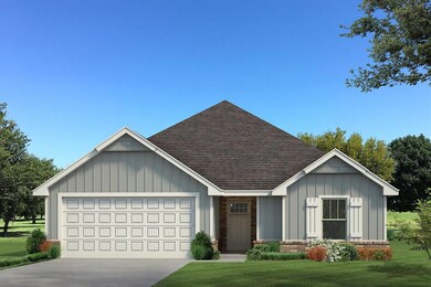 View of front of home featuring a shingled roof, a garage, board and batten siding, concrete driveway, and a front yard