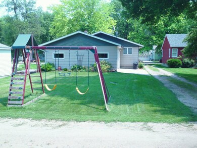 West side of home