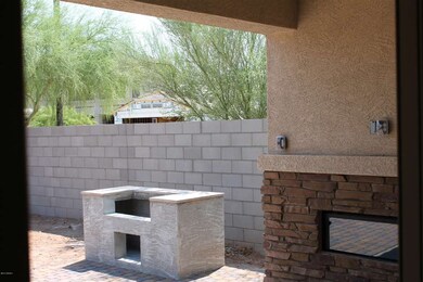 Backyard Fireplace