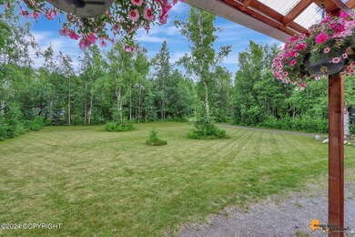 Front yard from entry deck