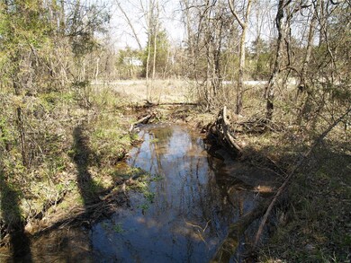 Creek on Hince Rd side.