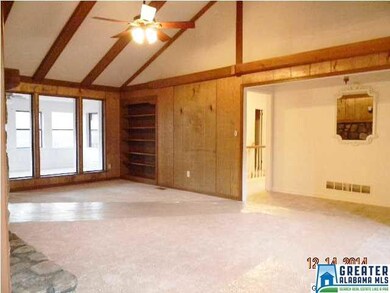 Pretty Vaulted Ceiling in Great Room.  Wall of Win