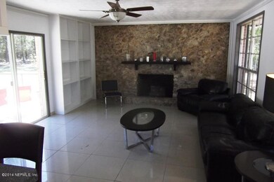 Family Room With Fireplace