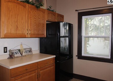 East wall of the kitchen with great countertop con