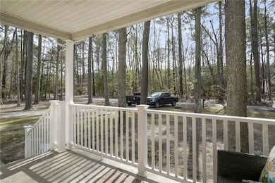 View from front porch
