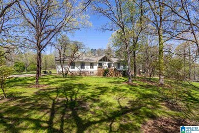 Beautiful naturally landscaped yard