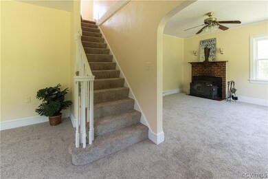 Stairway to second floor